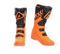 Acerbis Mens Stivale X-Team Blu/Bianco T.46 - Botas para moto, Naranja Negro, 44 EU