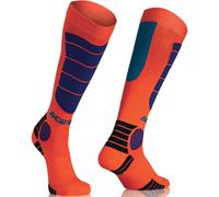 Acerbis MX Impact Calcetines Junior, naranja, Talla L/XL