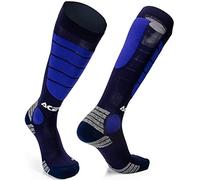 Acerbis MX Impact Socks 0021633.204.063 - Calcetines de impacto, color negro y rojo