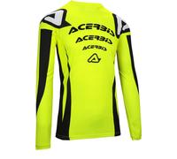 Acerbis MX J-Track Askar Maillot de motocross, amarillo/negro, Talla M