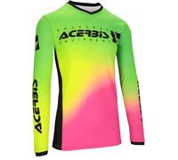 Acerbis MX J-Track Stabi Maillot de motocross, Multicolor, Talla XL