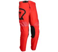 Acerbis MX Linear Logo Pantalones juveniles de motocross, rojo/negro, Talla 24