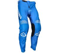 Acerbis MX Linear Lugo Mono Pantalones de motocross, azul/blanco, Talla 38