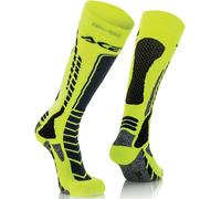 Acerbis MX Pro Calcetines, negro/amarillo, Talla XXL