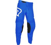 Acerbis MX-Track Inc Pantalones de motocross, blanco-azul, tamaño 34 para Hombres