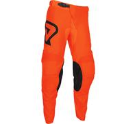 Acerbis MX-Track Inc Pantalones de motocross, negro-naranja, tamaño 38 para Hombres