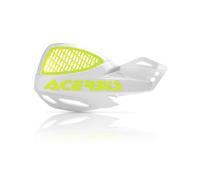 Acerbis MX Uniko Vented Manoplas De Mano Protectoras Blancas/Neón Amarillo