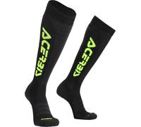 Acerbis MX Winter Calcetines, negro/amarillo, Talla S/M