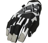 Acerbis MX X-H Guantes de motocicleta, negro-blanco, tamaño M para Hombres