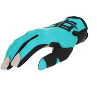 Acerbis MX X-K 2023 Guantes de motocross para niños, negro-turquesa, tamaño M