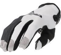 Acerbis MX X-P 2.0 Vented Guantes de motocross, Negro/Blanco, Talla M