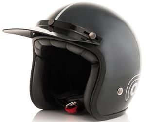 Acerbis Ottano Casco Jet, gris, Talla XS