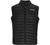 Acerbis Paddock Chaleco impermeable acolchado, negro, Talla XL