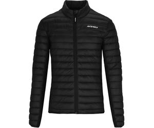 Acerbis Paddock Chaqueta impermeable acolchada, negro, Talla S