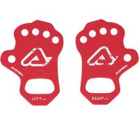 Acerbis Palmino Protector de palma, blanco-rojo, tamaño L XL para Hombres