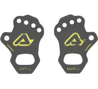 Acerbis Palmino Protector de palma, gris/amarillo, Talla S/M