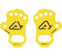 Acerbis Palmino Protector de palma, negro/amarillo, Talla S/M