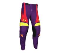 ACERBIS pantalón MX Track ASKAR Violeta/Rojo T.36