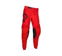 Acerbis MX-Track Inc Pantalones de motocross, negro-rojo, tamaño 38 para Hombres