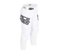 Acerbis Pantalones Moto Cross Offroad MX k-Windy Juego Niño Vented Blanco