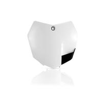 Acerbis Placa Portanúmero Delantera Blanca KTM SX 125 2013 2014 2015