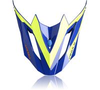 Acerbis Profile 4 Pico del Casco, azul-amarillo para Hombres