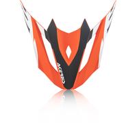Acerbis Profile 4 Pico del Casco, negro-blanco-naranja para Hombres