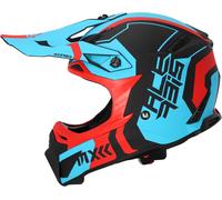 Acerbis Profile 5, casco de motocross L male Mate Rojo/Azul Neón/Negro