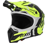 Acerbis Profile 5 Casco de motocross, negro-amarillo, tamaño S para Hombres