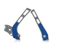 Acerbis Protector de Bastidor X-Grip Plateado Azul Para Yamaha YZ 250 2006-2025