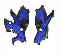 ACERBIS Protector de Marco X-Grip Negro/Azul Compatible con Yamaha 2911461004,