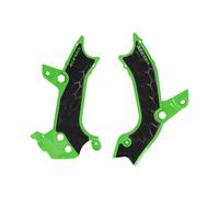 Acerbis Protectores Bastidor X-Grip Verde Negro Para Kawasaki KX 250 2025