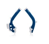 Acerbis Protectores De Bastidor X-Grip Blanco Azul Para KTM EXC 300 2018-2019