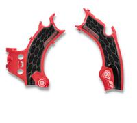 Acer uardabarros de Bastidor X-Grip Rojo Negro Honda CRF 300 RX 2022-2024