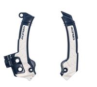 Acerbis Protectores Bastidor X-Grip Azul Blanco Para Husqvarna TX 300 2023-2025