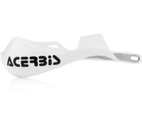 Acerbis Rally Pro Shell de la Guardia de Mano, Blanco/Negro, Talla única