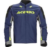 Acerbis Rally Race, chaqueta textil unisex XL female Azul/Gris/Amarillo Neón
