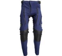 Acerbis Rally Race ITB, pantalones textiles unisex 30 female Azul/Gris/Negro/Amarillo Neón