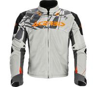 Acerbis Rally Race Mesh, chaqueta textil unisex S female Gris Claro/Gris/Naranja