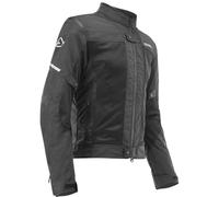 Acerbis Ramsey Vented Chaqueta textil para motocicleta, negro, tamaño S