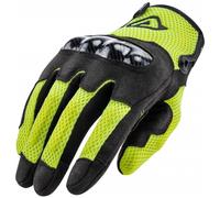 Acerbis Ramsey My Vented Guantes de motocicleta, negro/neón, Talla XL