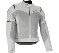 Acerbis Chaqueta textil de moto Ramsey Vented 2.0 CE verano gris claro XL corto