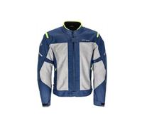 Acerbis Ramsey Vented Giacca tessile da moto, blu/giallo, M