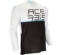 Acerbis Razorcrest Maillot de bicicleta, negro-blanco, tamaño M para Hombres