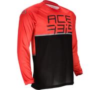 Acerbis Razorcrest Maillot de bicicleta, negro-rojo, tamaño 3XL para Hombres