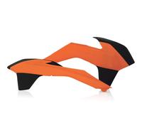 Acerbis Rejillas Salpicaderas Radiador Naranja Negro 0016871.209