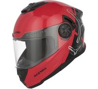 Acerbis Rider Graphic Casco, negro-rojo, tamaño XS para Hombres