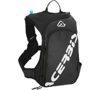Acerbis Sather Logo 9L Mochila de hidratación, negro-blanco para Hombres