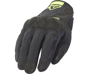 Acerbis Scrambler Guantes de motocicleta, negro/amarillo, Talla S