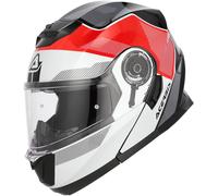 Acerbis Serel Logo Casco, negro-blanco-rojo, tamaño S para Hombres